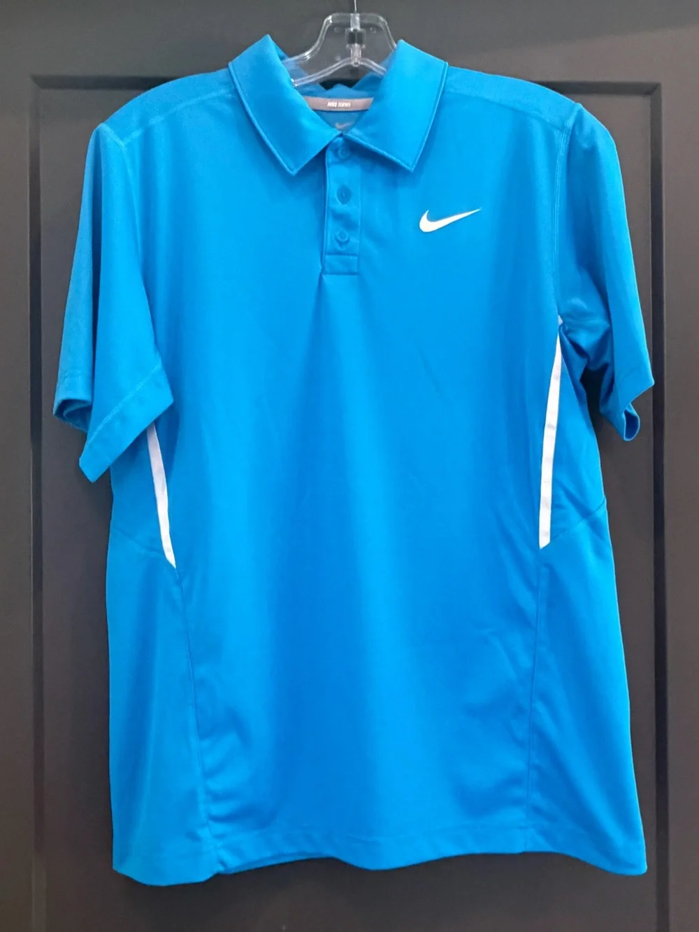Nike Boys Blue Athletic Polo